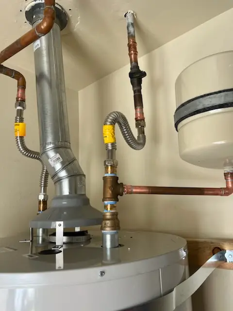 Water heater installation and plumbing repair in Goodes